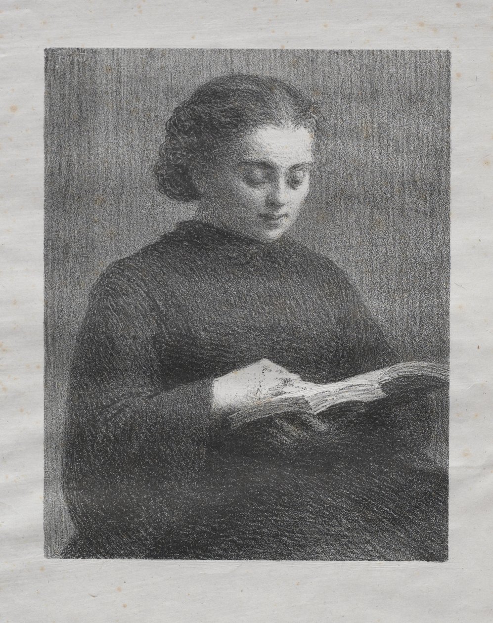 Lesing: Portrett av kunstnerens søster av Henri Fantin-Latour
