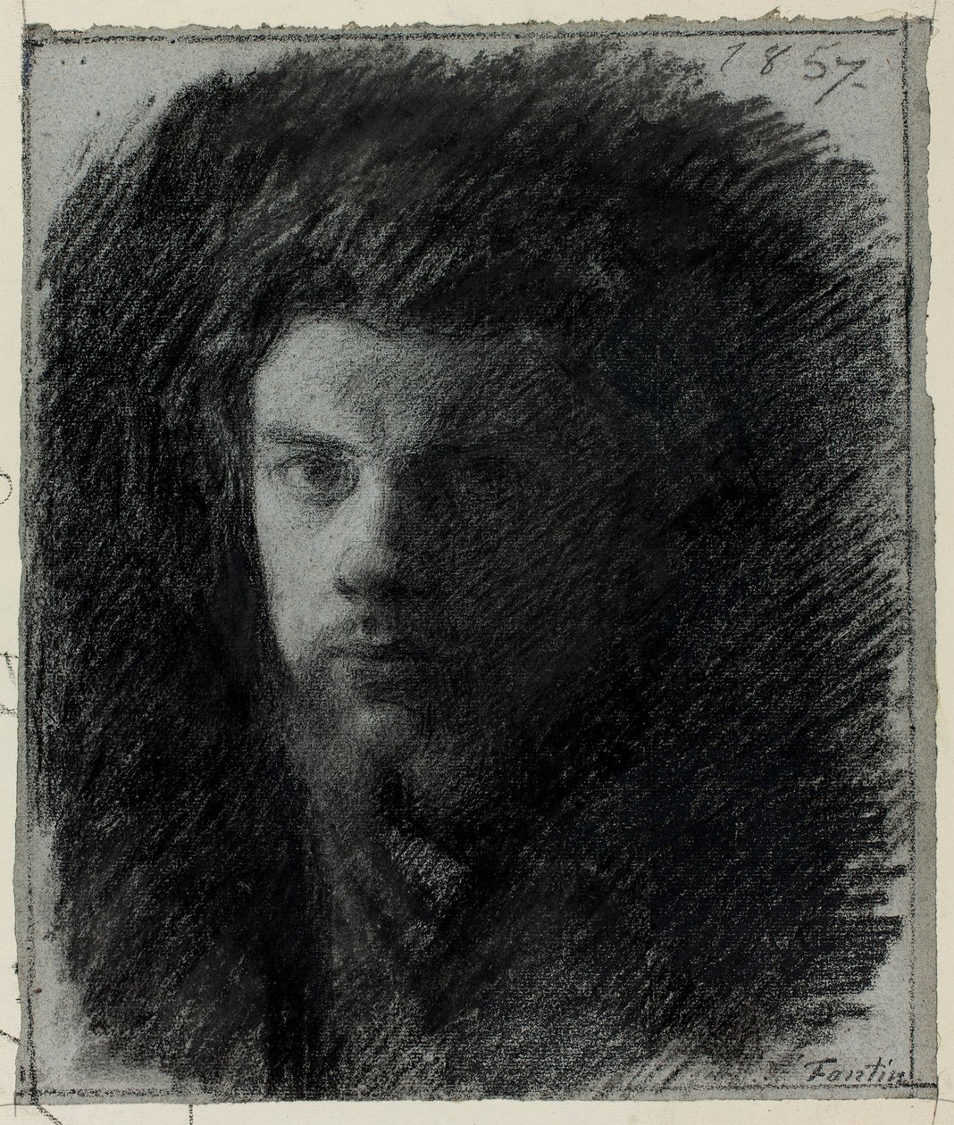 Selvportrett av Henri Fantin-Latour