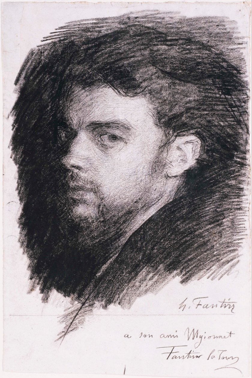 Selvportrett av Henri Fantin-Latour