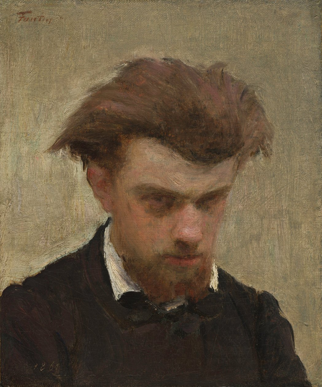 Selvportrett av Henri Fantin-Latour