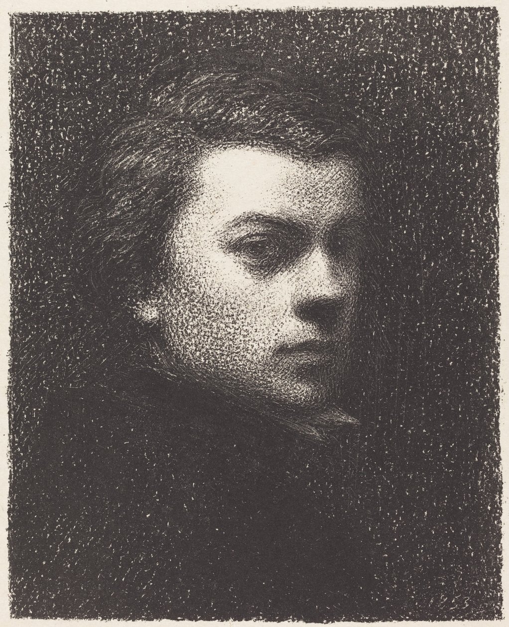 Selvportrett som syttenåring av Henri Fantin-Latour
