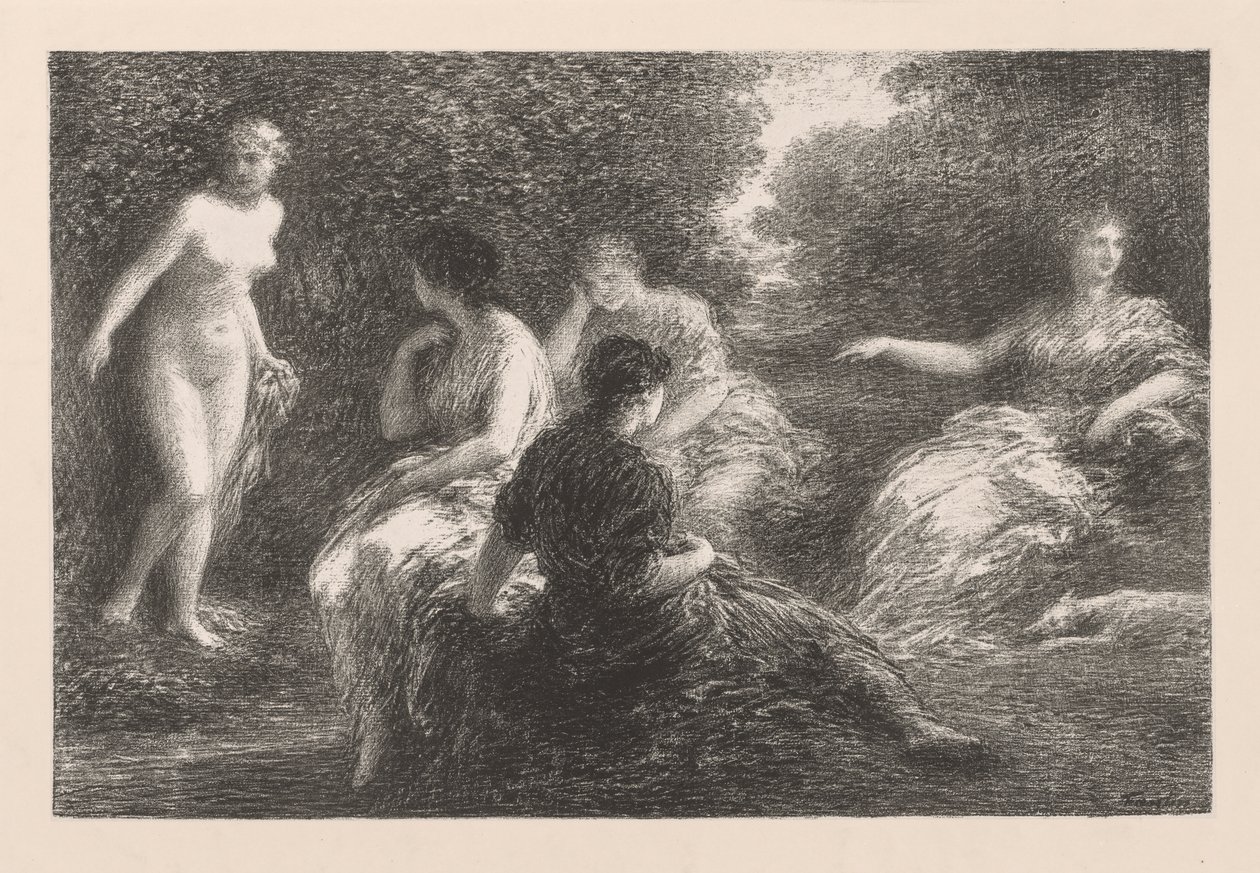 Badegjestene av Henri Fantin-Latour