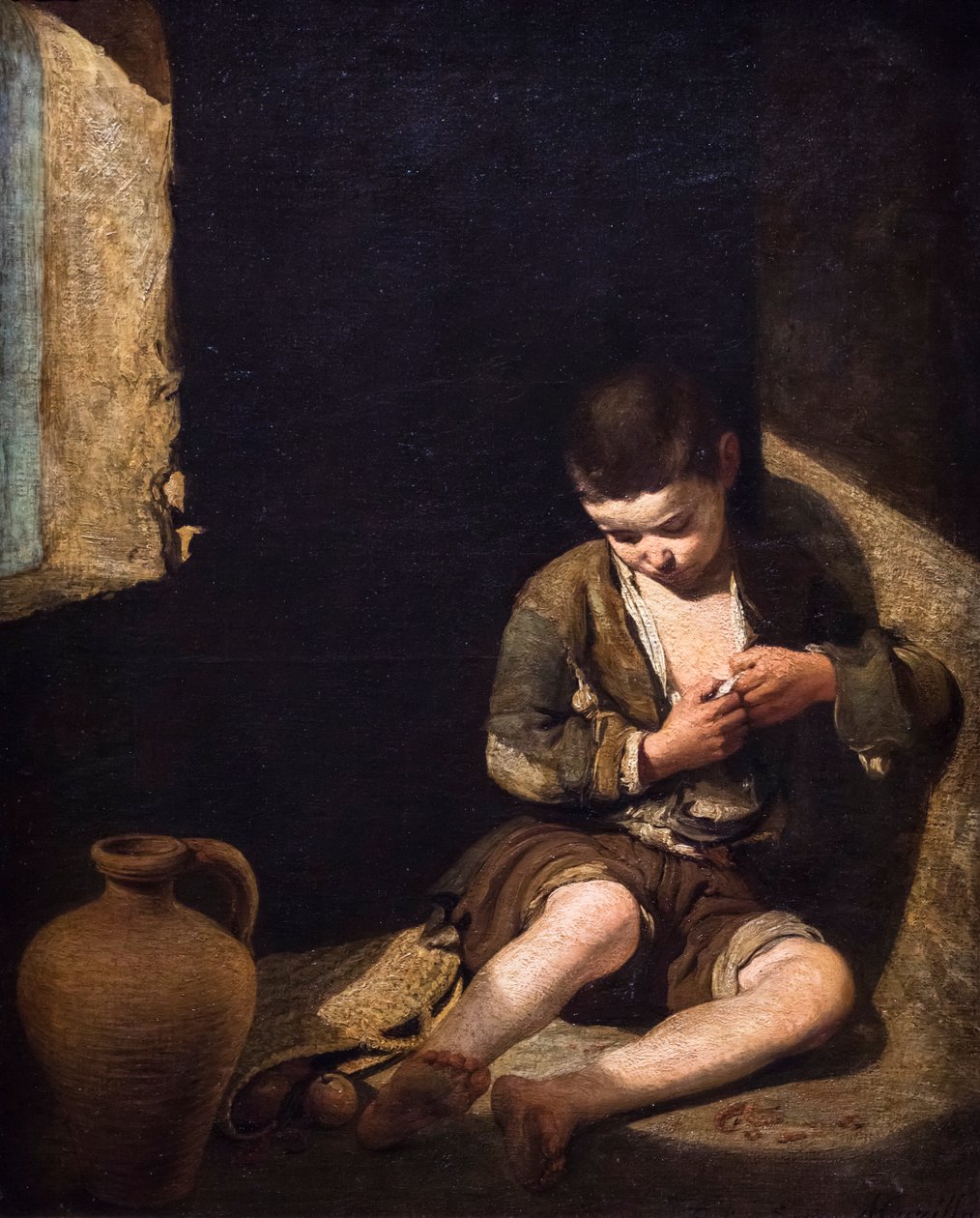 Den unge tiggeren etter Murillo av Henri Fantin-Latour