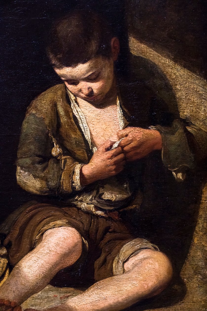 Den unge tiggeren etter Murillo av Henri Fantin-Latour