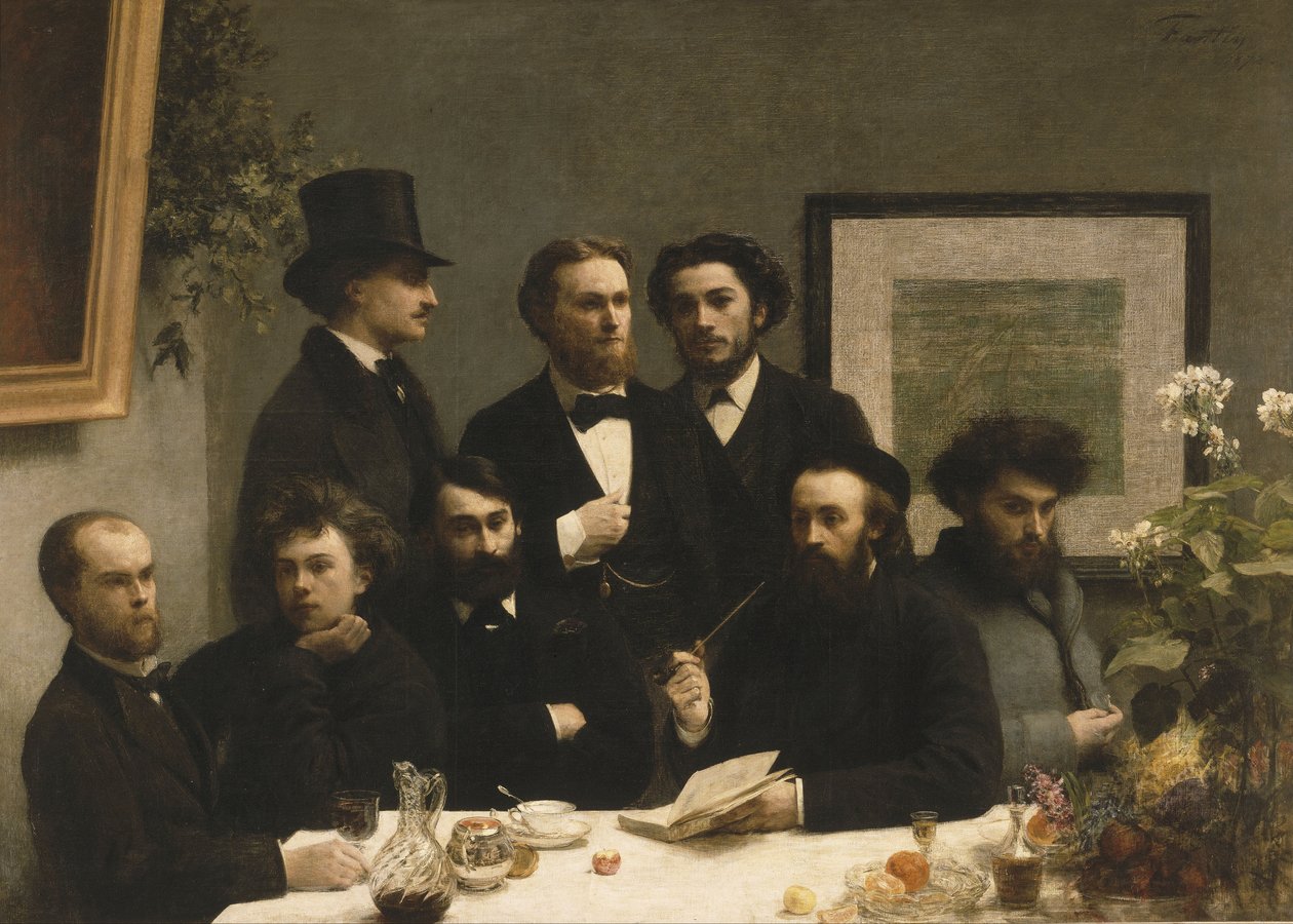 Et hjørne av bordet av Henri Fantin-Latour
