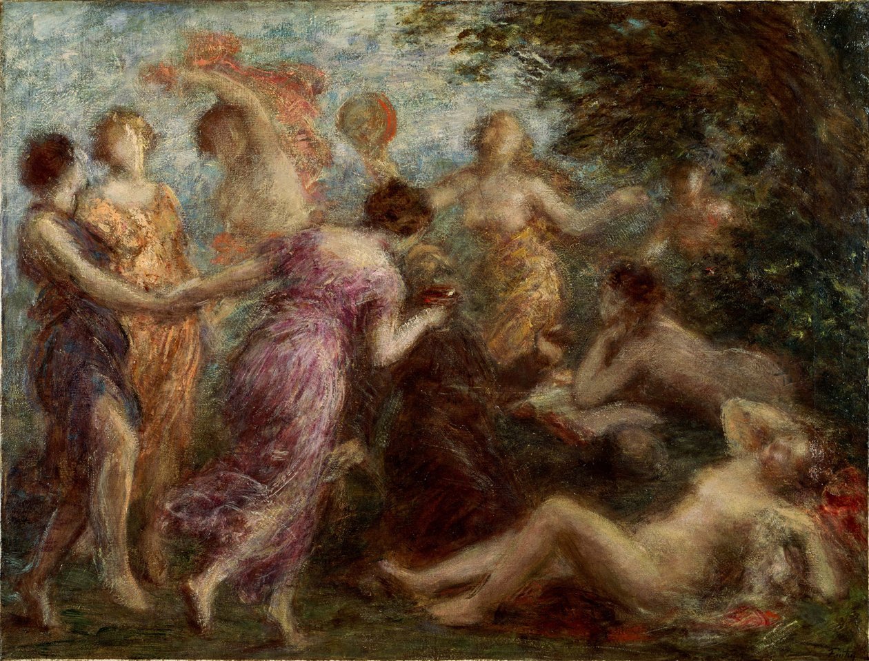 Fristelsen til Sankt Antonius av Henri Fantin-Latour