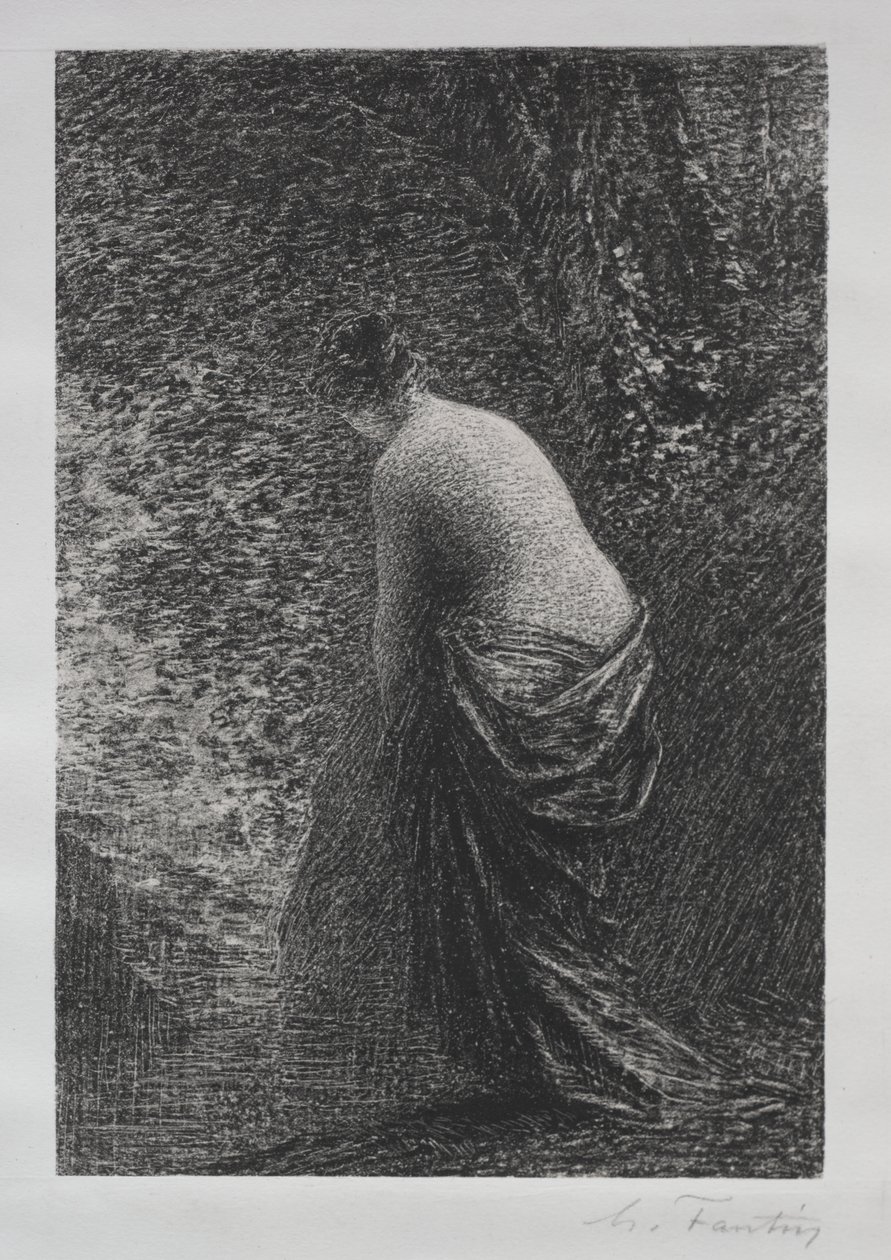 Badende Stående av Ignace Henri Jean Fantin Latour