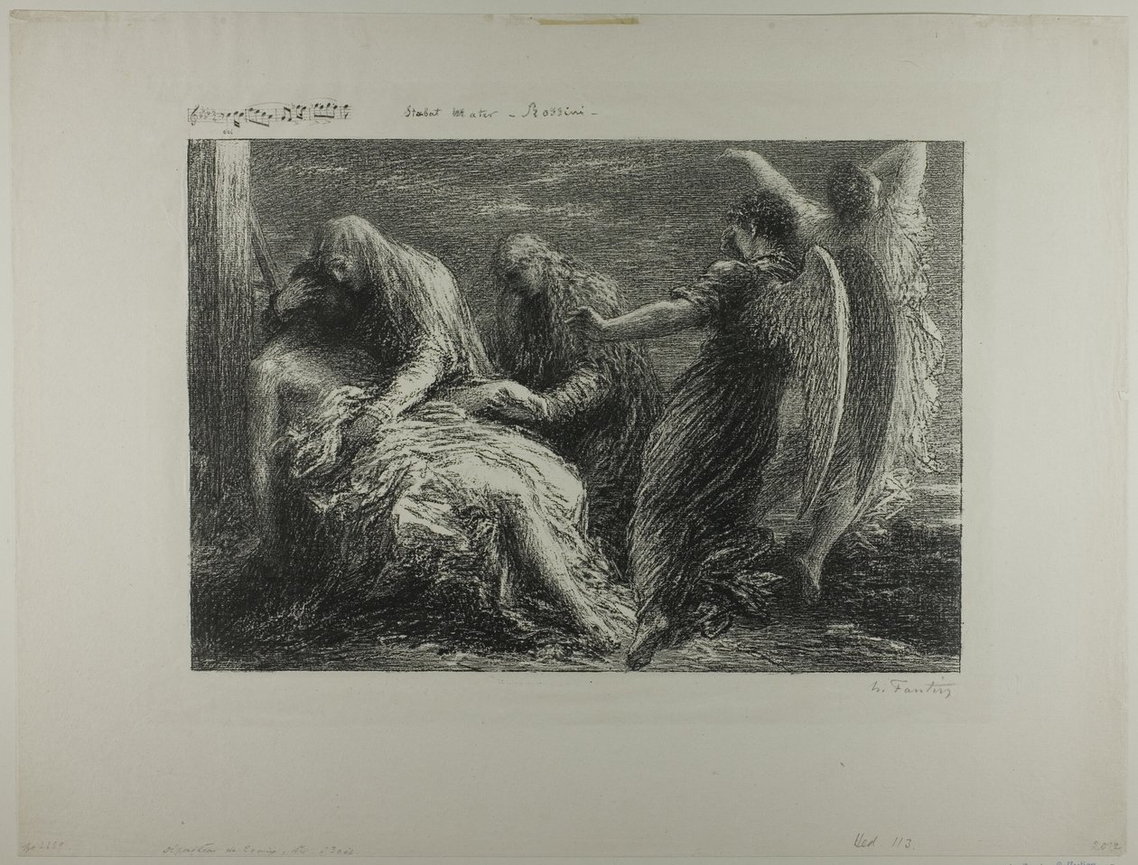 Avsetning fra korset av Ignace Henri Jean Fantin Latour
