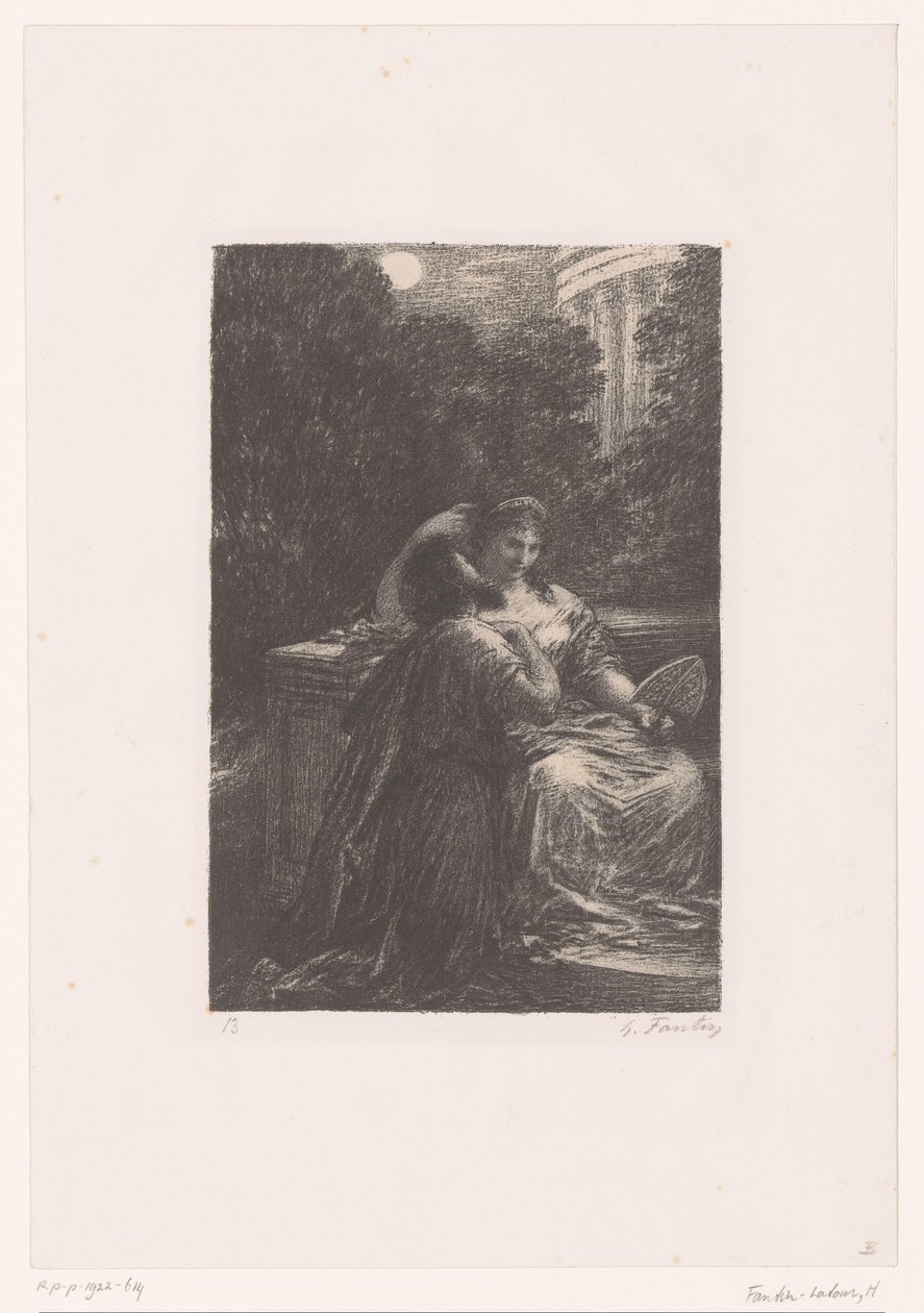 Dido og Aeneas i måneskinnet Les Troyens i Kartago. Akt III. Duo d