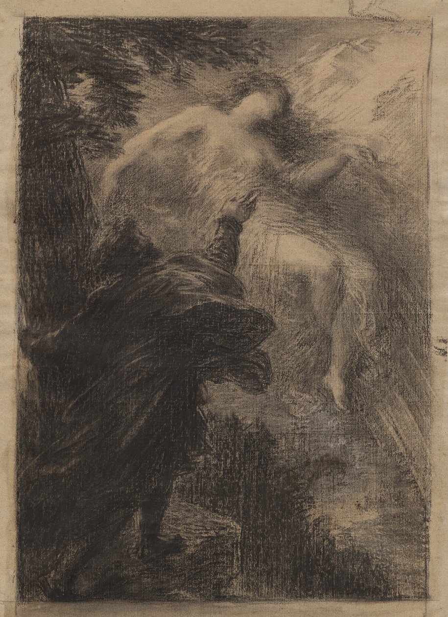 Alpenes fe av Ignace Henri Jean Fantin Latour
