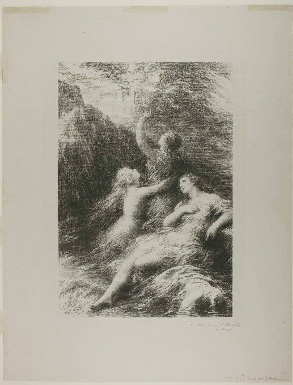 Finale til Twilight of the Gods av Ignace Henri Jean Fantin Latour