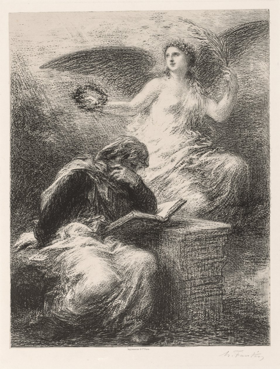 Herlighet av Ignace Henri Jean Fantin Latour