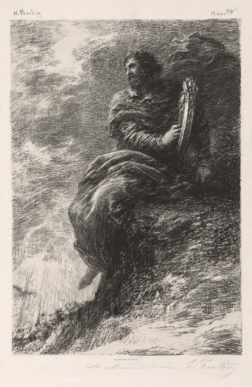 Harolde i fjellene av Ignace Henri Jean Fantin Latour