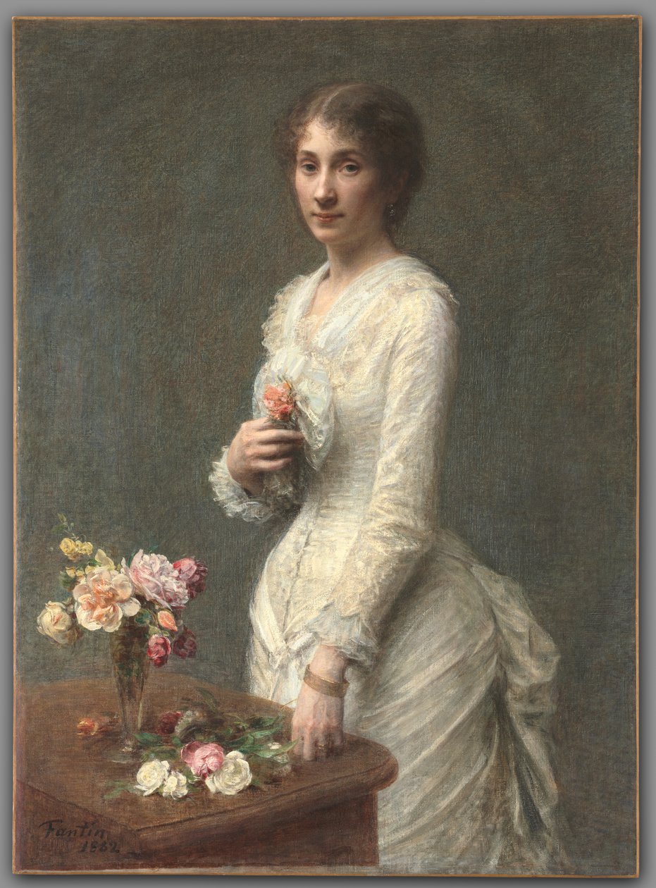 Madame Lerolle av Ignace Henri Jean Fantin Latour