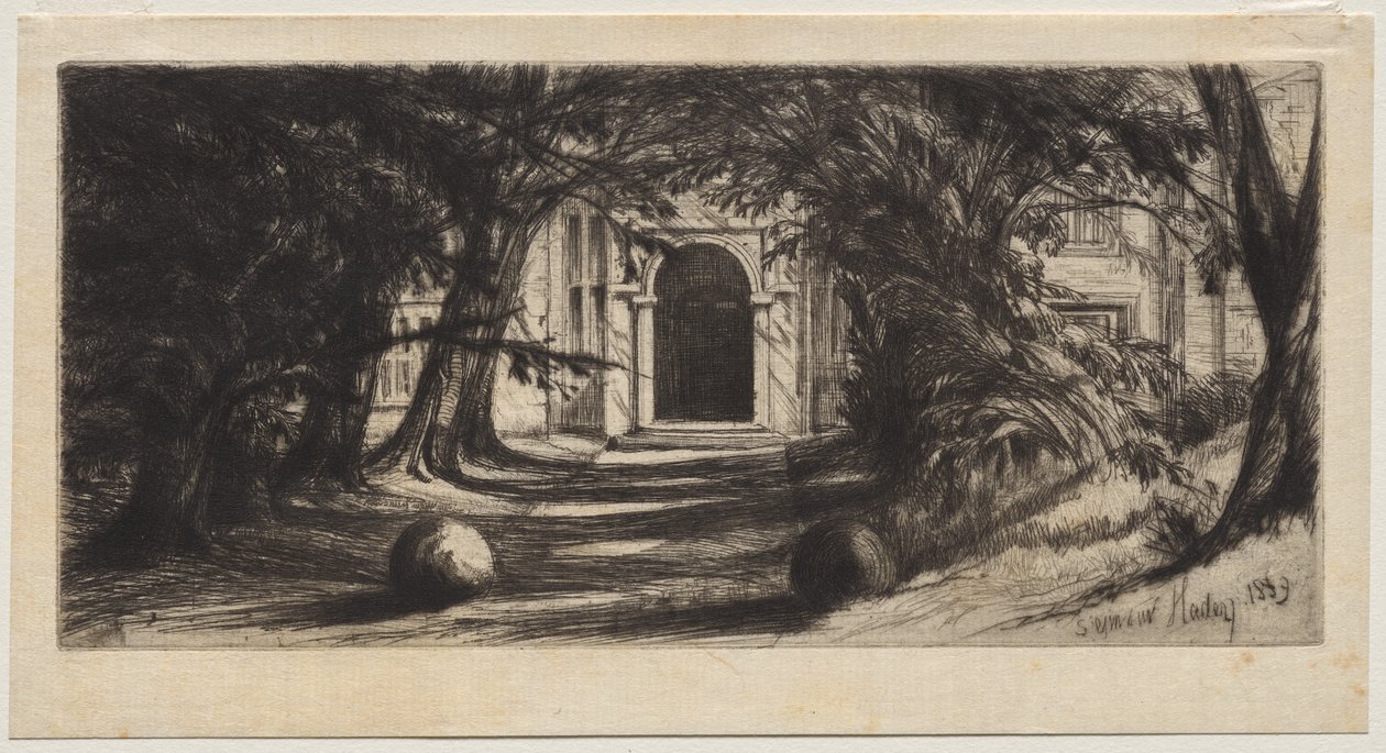 Mytton Hall av Ignace Henri Jean Fantin-Latour
