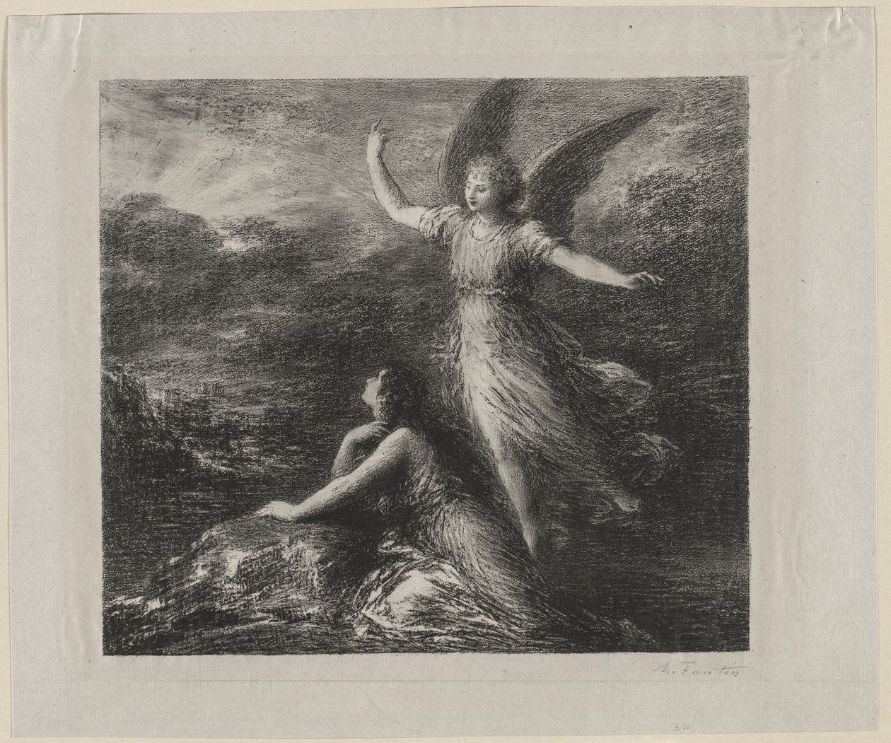 Paradis og Peri av Henri Fantin Latour