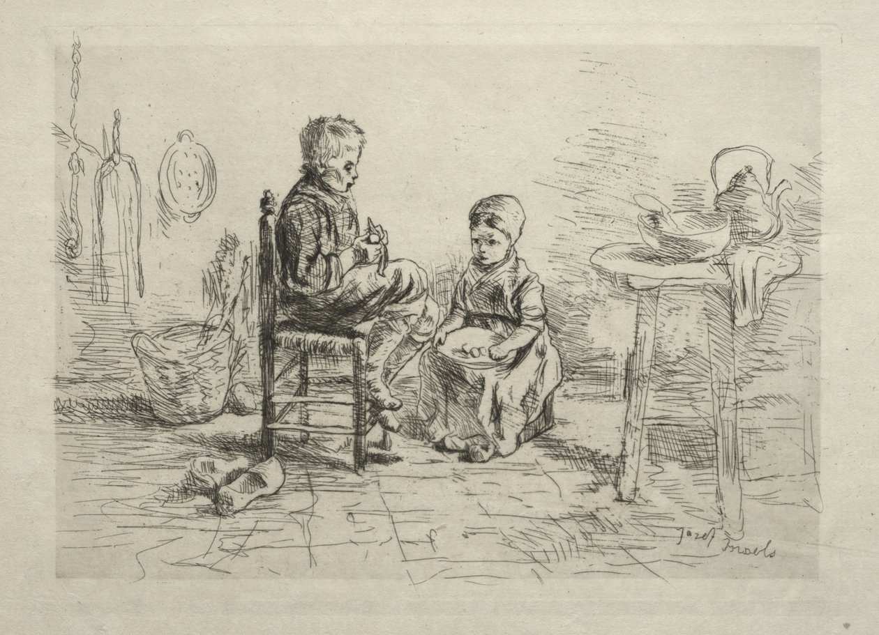 Skrelle poteter av Ignace Henri Jean Fantin Latour