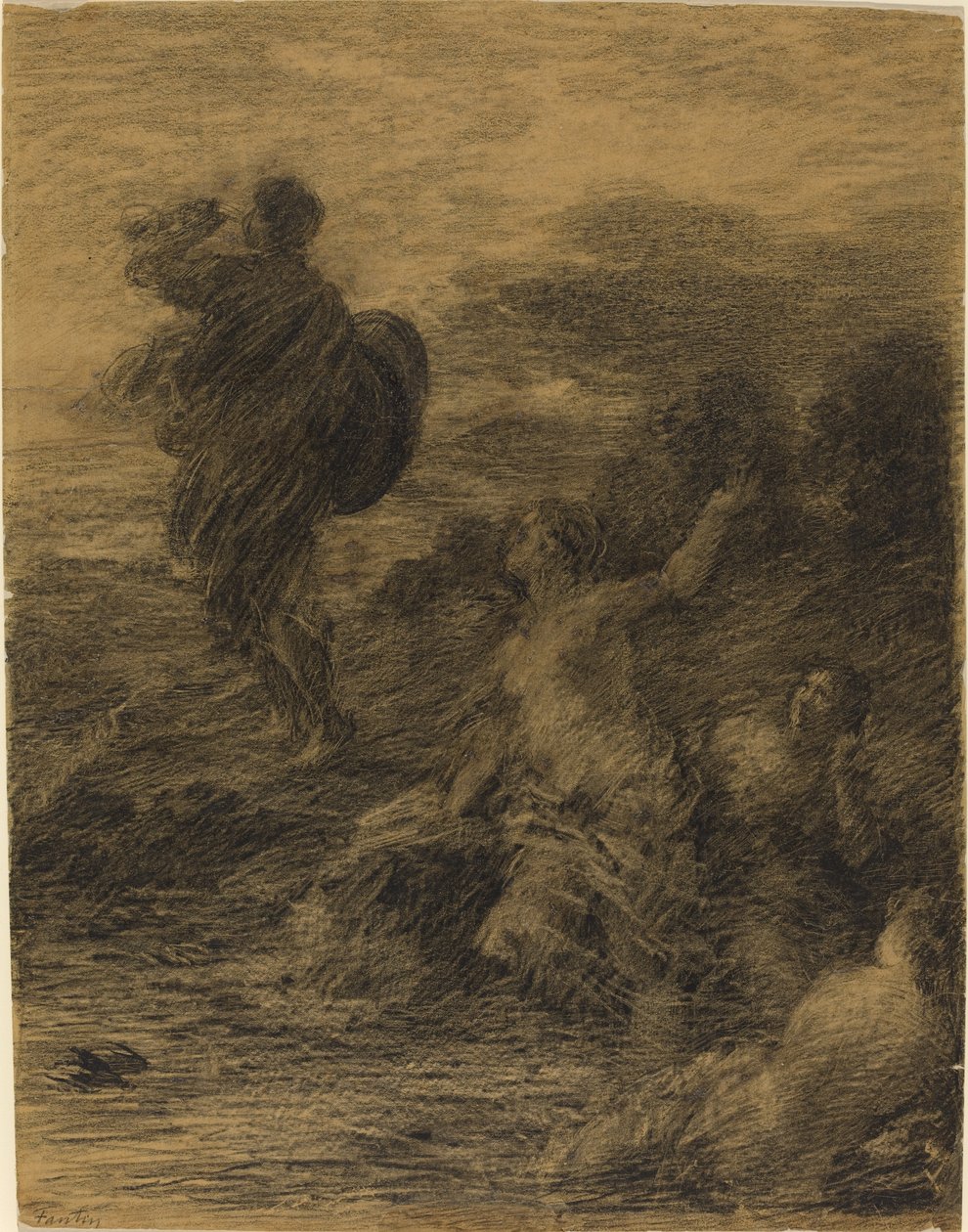Siegfried og Rhinpikene av Ignace Henri Jean Fantin Latour