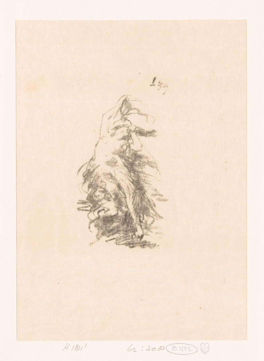 Studie av en dansende kvinne av Ignace Henri Jean Fantin-Latour