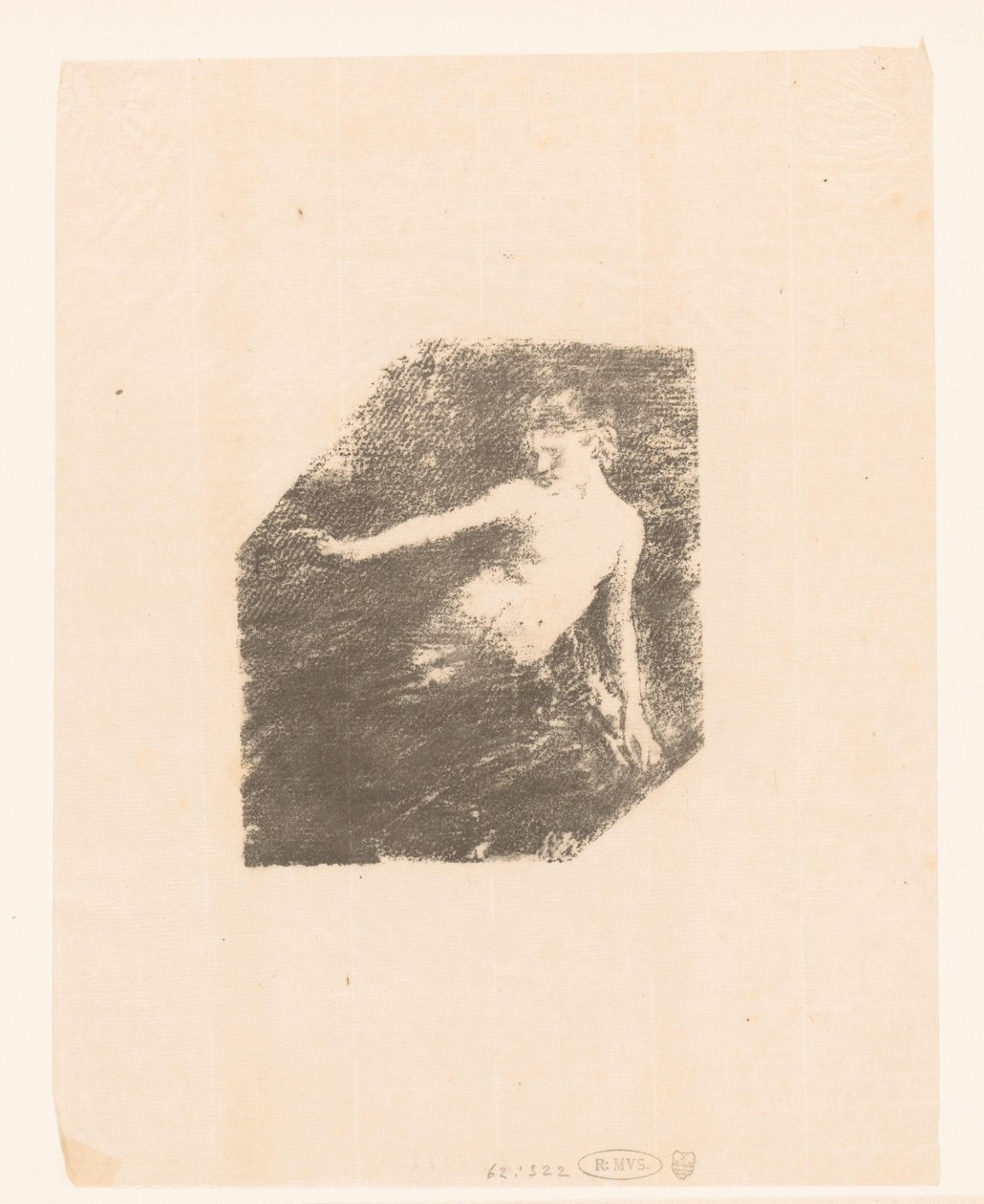 Studie av en naken kvinne av Ignace Henri Jean Fantin Latour