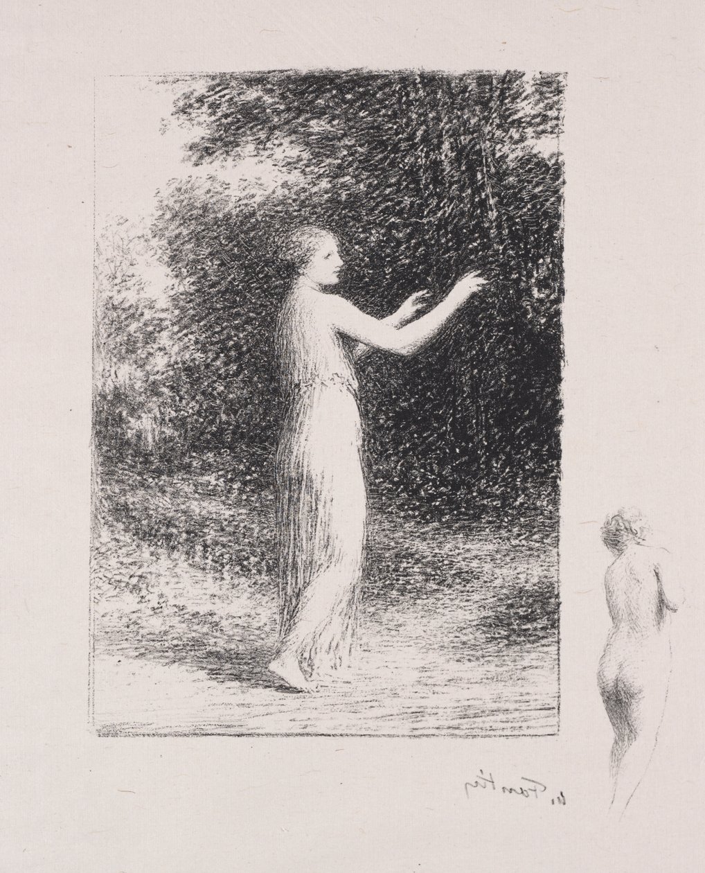 Tiggeren av Ignace Henri Jean Fantin Latour
