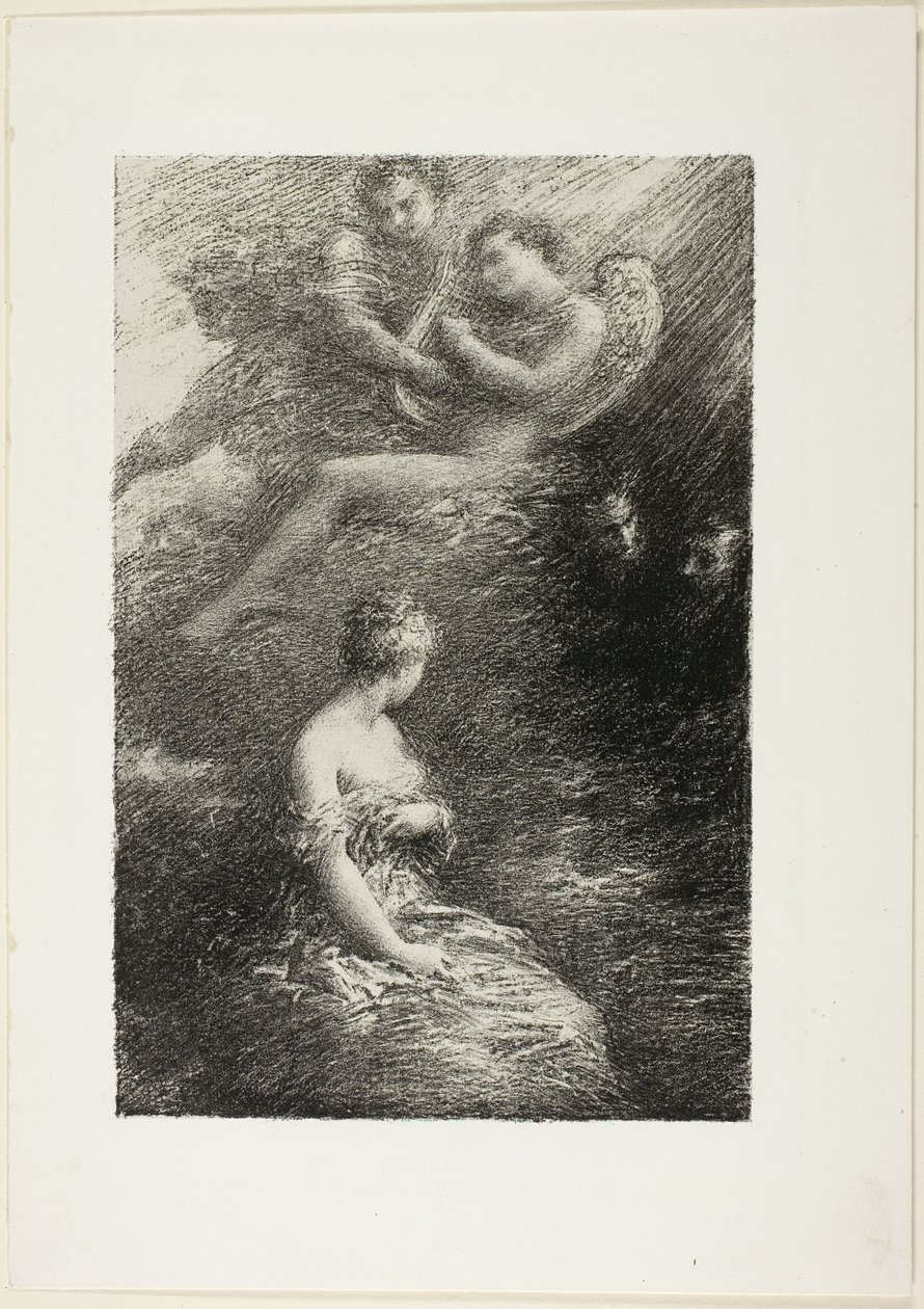 The Damnation of Faust: The Appearance of Marguerite av Ignace Henri Jean Fantin Latour