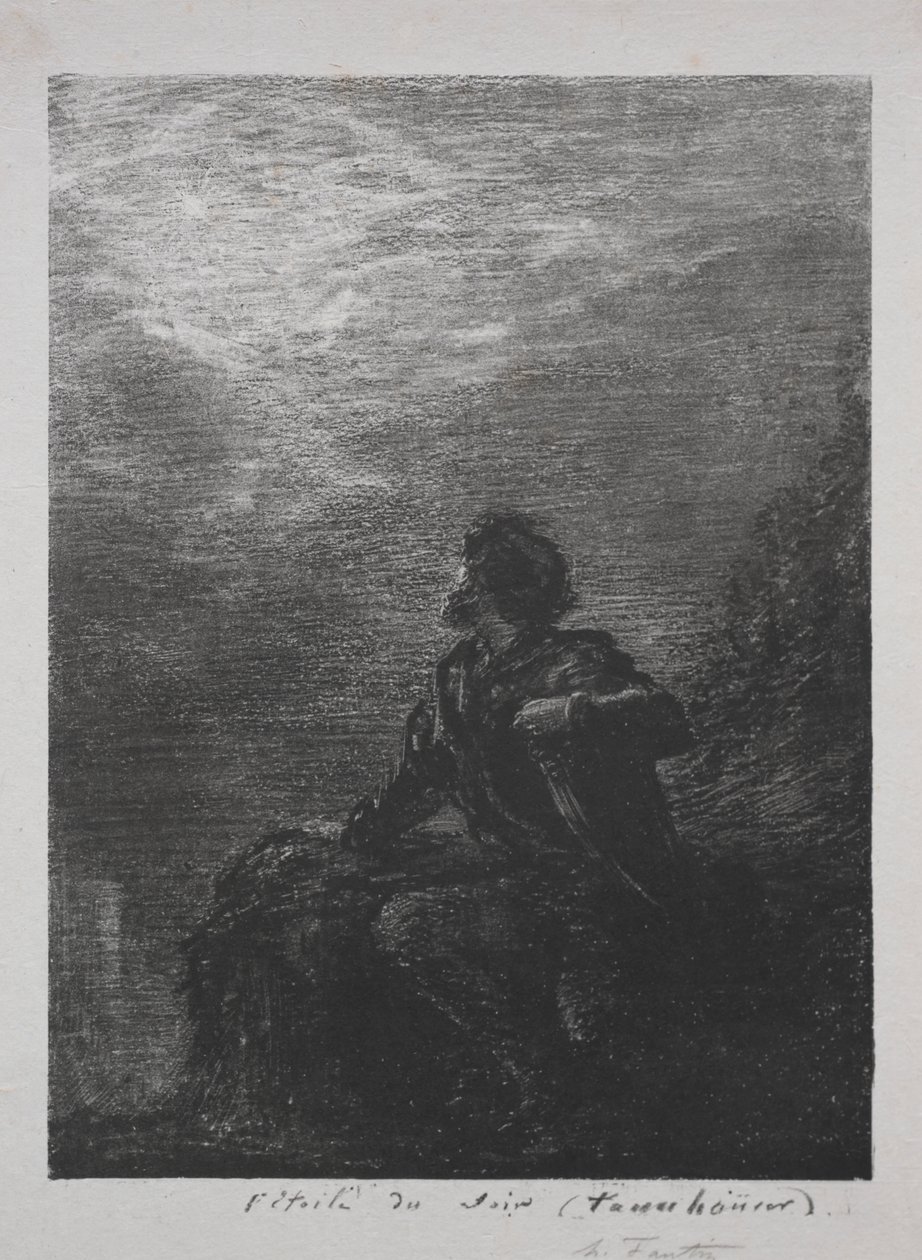 Aftenstjernen av Ignace Henri Jean Fantin Latour