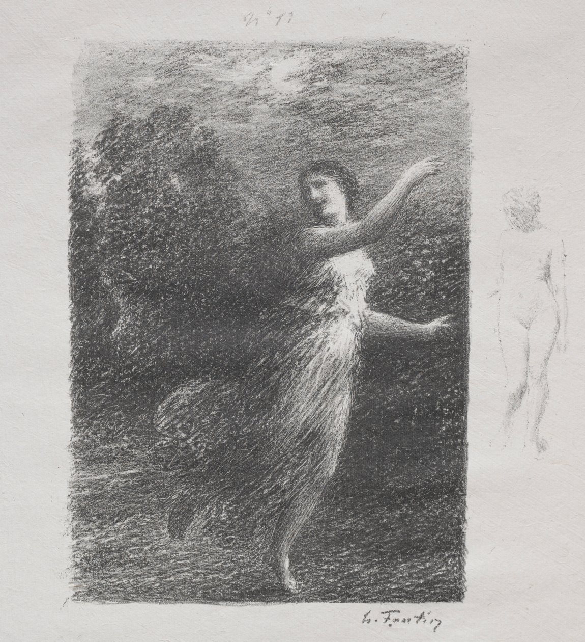 XXIV av Ignace Henri Jean Fantin Latour