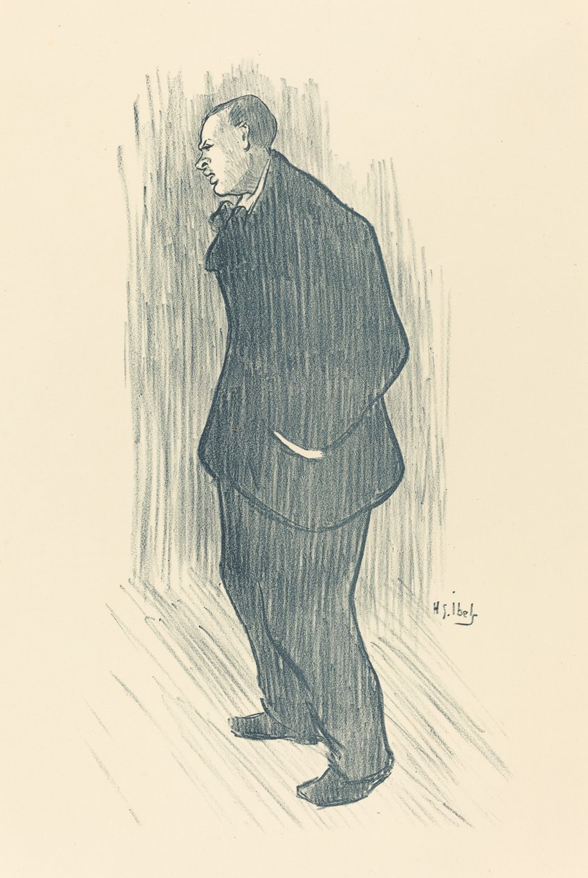 Skuespiller av Henri Gabriel Ibels