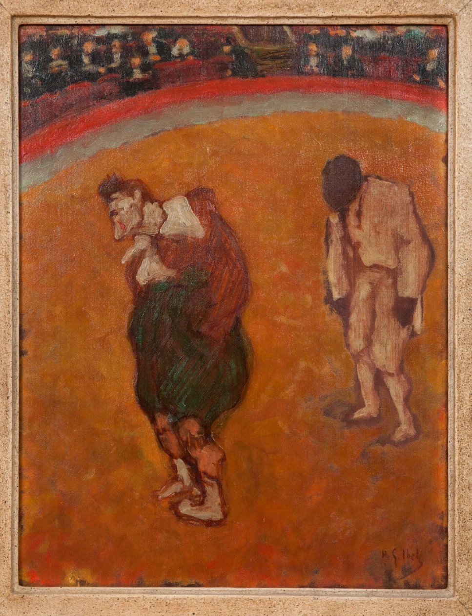 Footit og sjokolade, ca. 1895. av Henri Gabriel Ibels