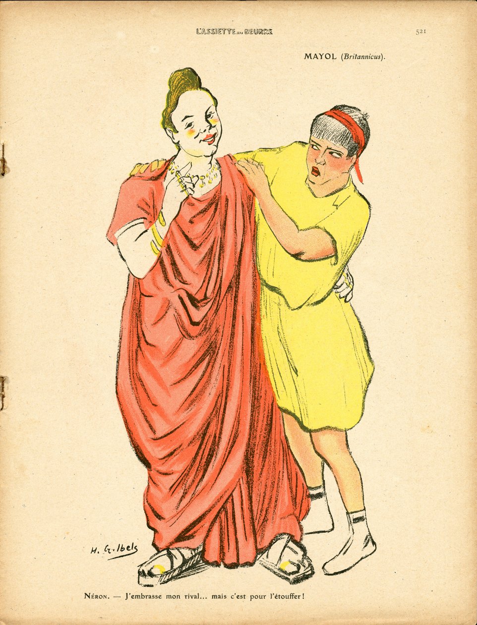 L'Plate au beurre, nummer 501, Satirical in Colors av Henri Gabriel Ibels