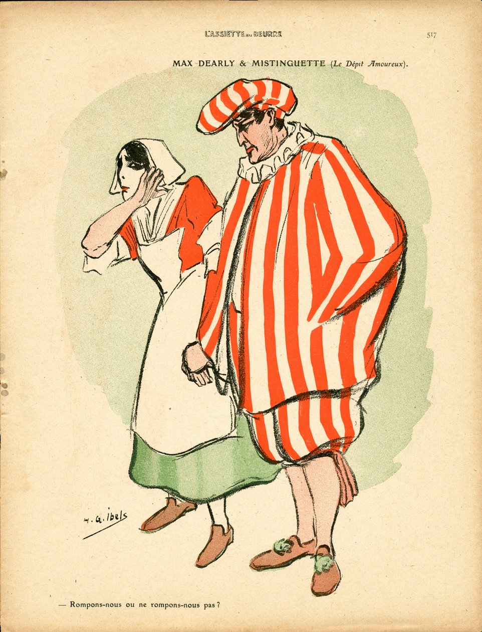 L'Plate au beurre, nummer 501, Satirical in Colors av Henri Gabriel Ibels