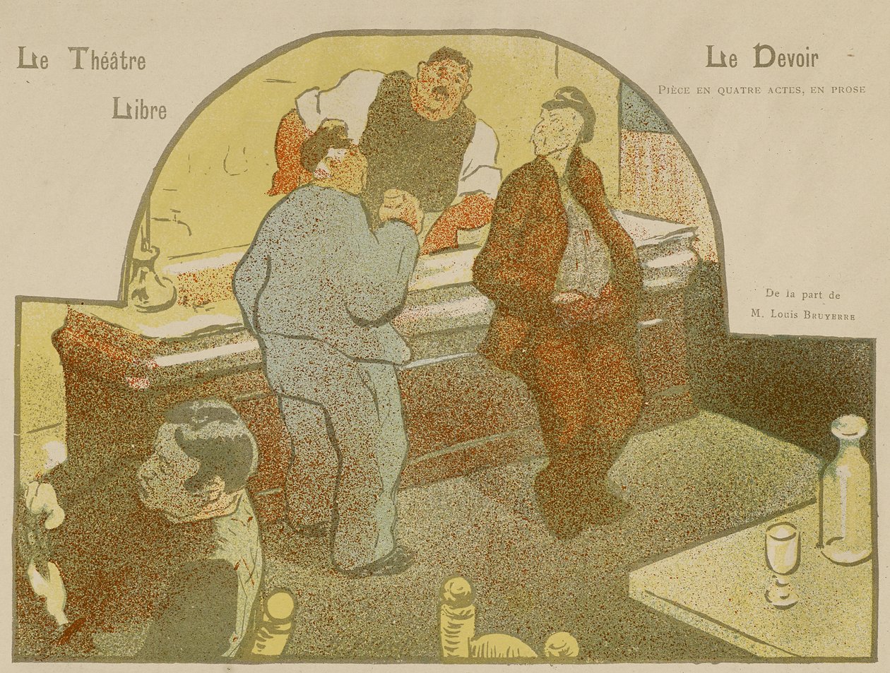 The Free Theatre: Le Devoir av Henri Gabriel Ibels