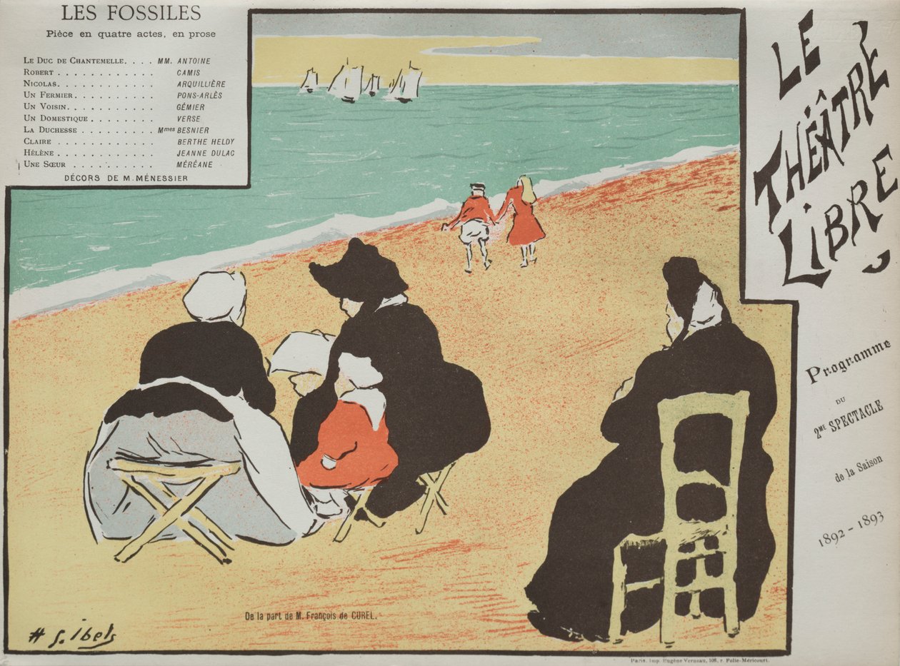 The Fossils (Program fra Free Theatre) av Henri Gabriel Ibels
