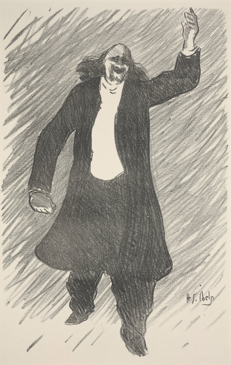 Uten tittel (litografi) av Henri Gabriel Ibels