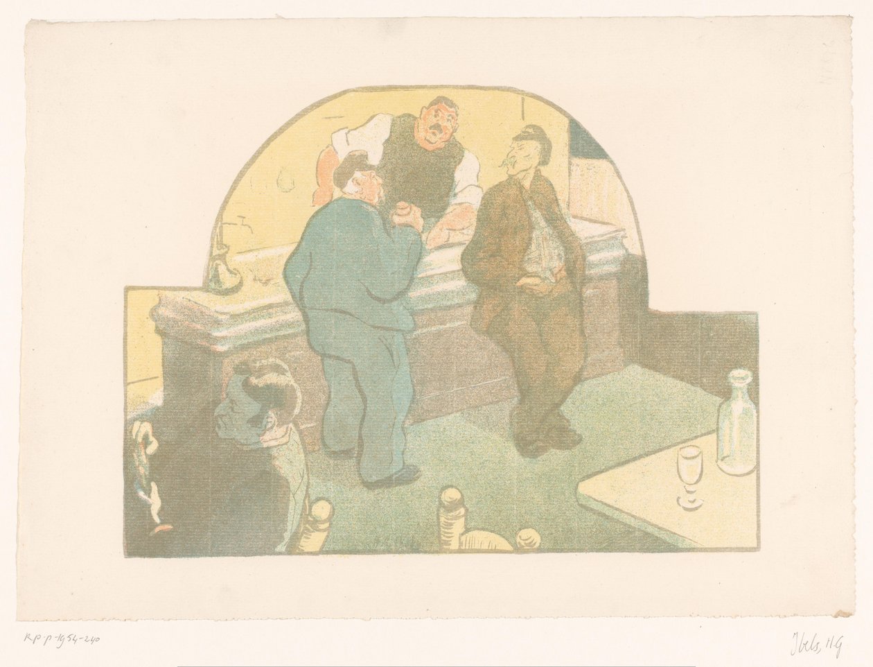 Fire menn i en bistro Le Devoir Forestillinger av Théâtre Libre (serietittel) Les Programs du Théâtre Libre (serietittel) av Henri Gabriel Ibels