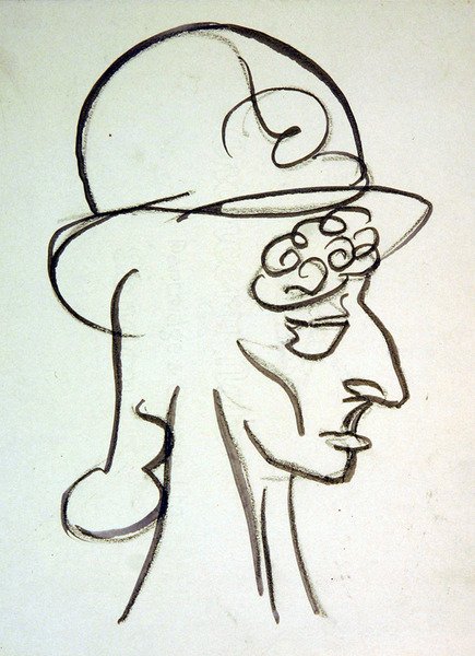 En fasjonabel lue av Henri Gaudier Brzeska