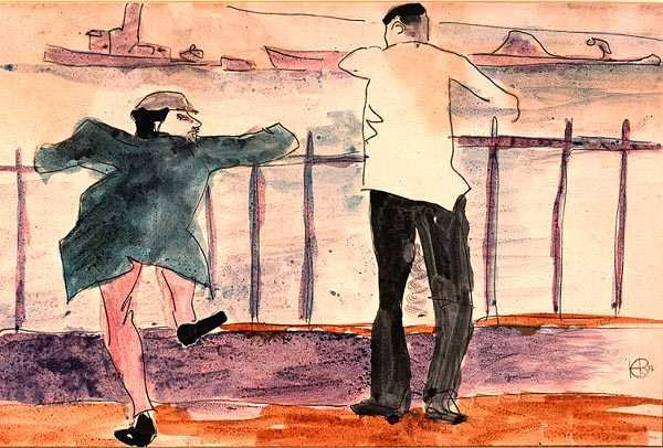 Sjøfronten av Henri Gaudier Brzeska