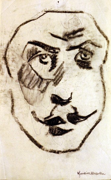 Skulpturelt leder av Brodzky av Henri Gaudier Brzeska
