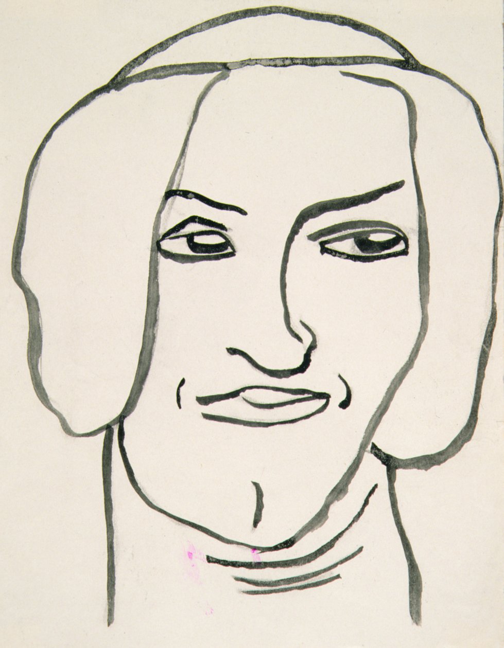 Sophie smiler av Henri Gaudier Brzeska