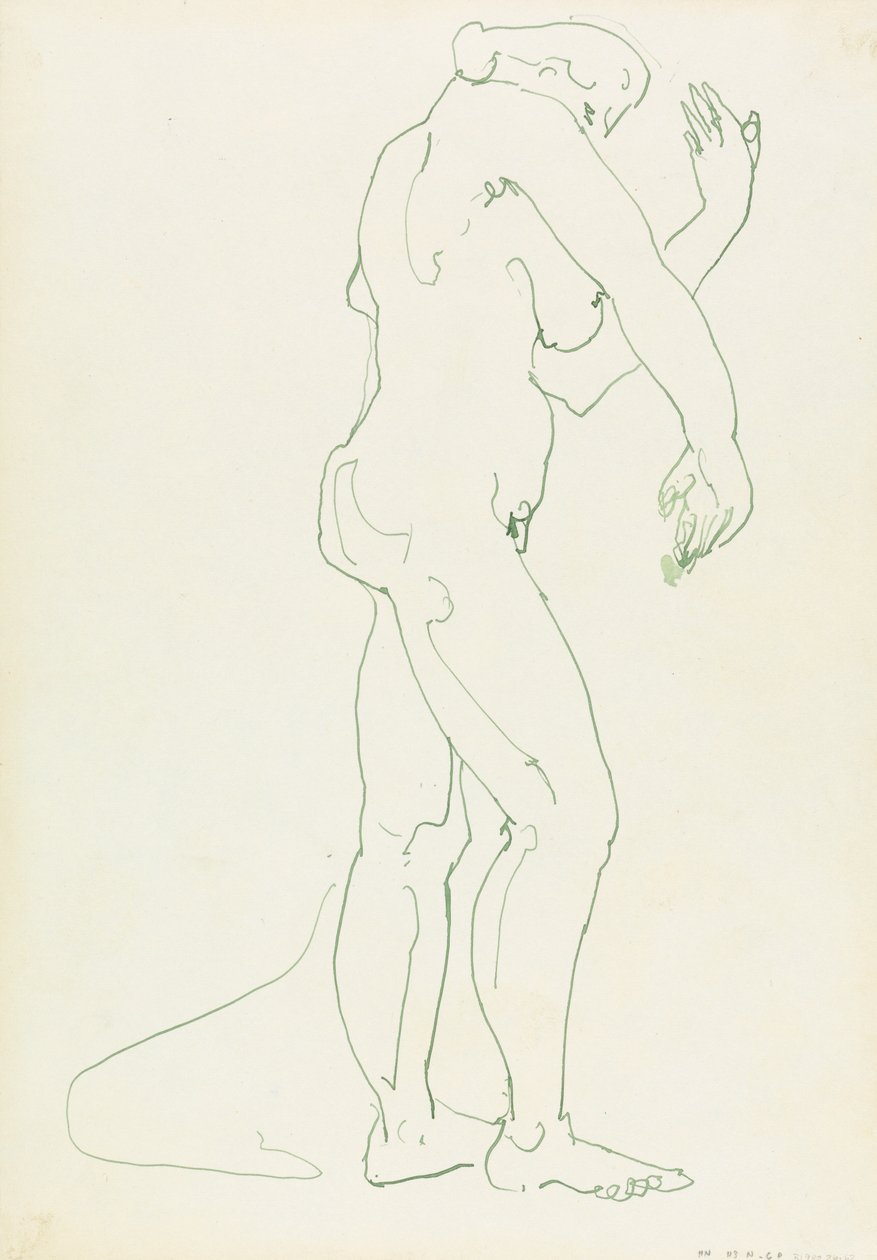 Stående kvinneskikkelse av Henri Gaudier Brzeska
