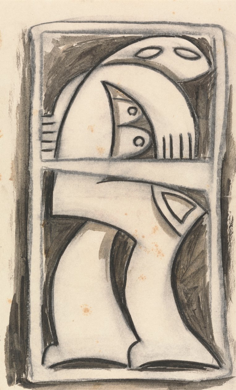 Stående kvinneskikkelse av Henri Gaudier Brzeska