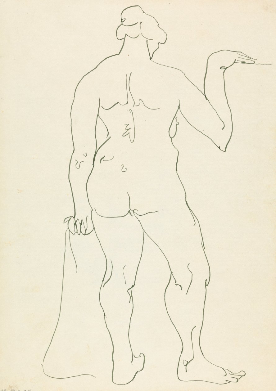 Stående kvinneskikkelse av Henri Gaudier Brzeska