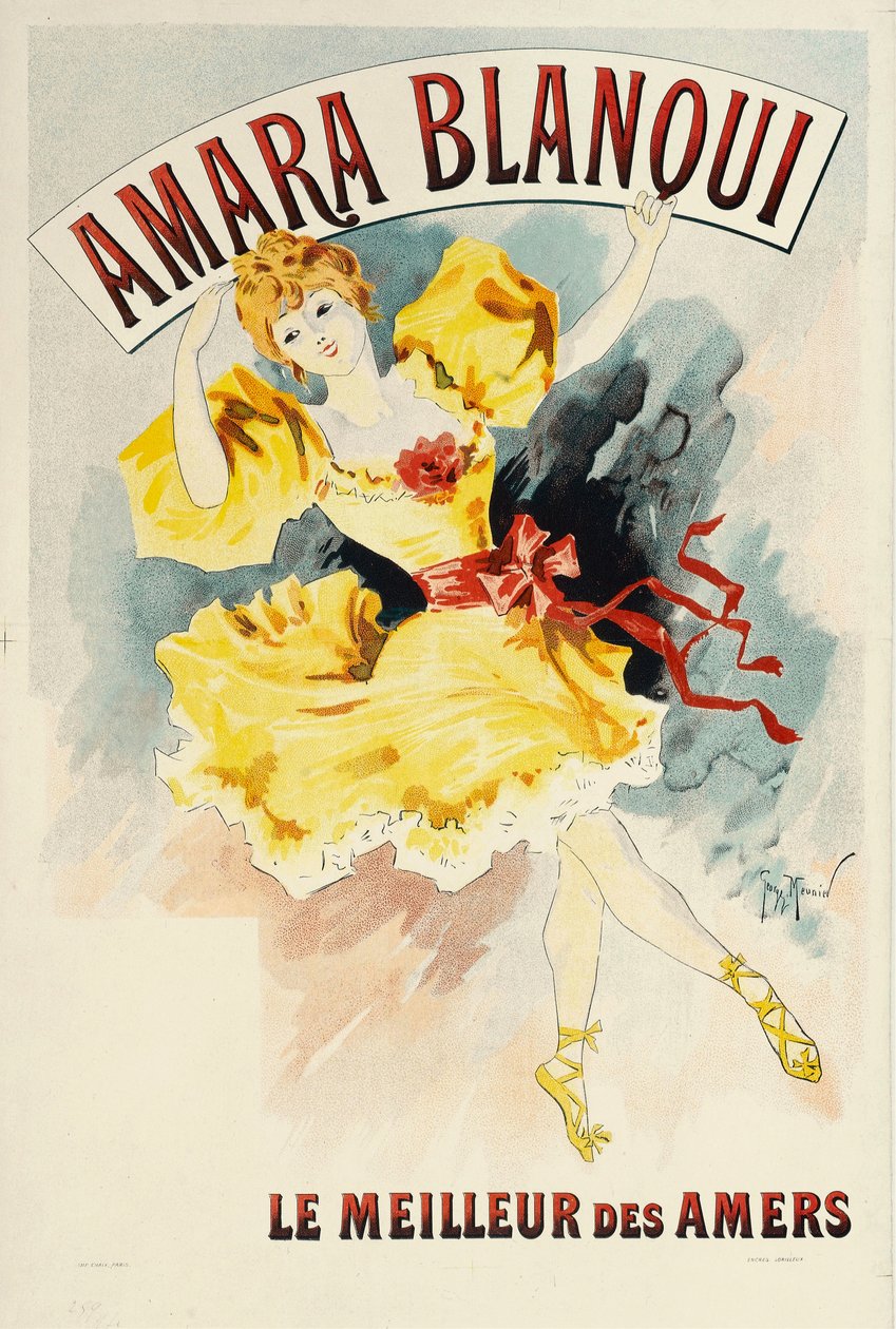 Amara Blanqui, ca 1895-1900. av Henri Georges Meunier