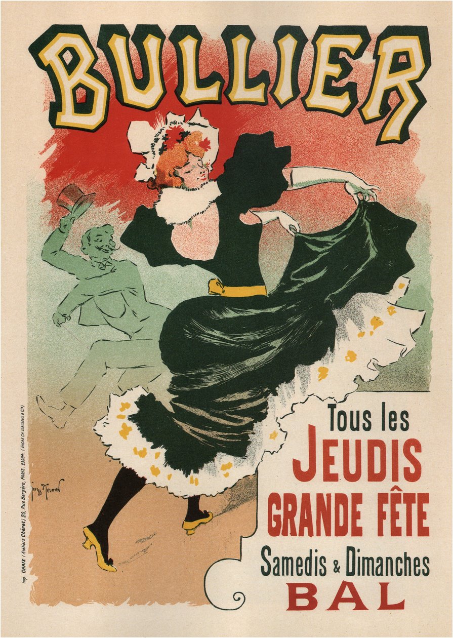 Bullier, 1894 av Henri Georges Meunier