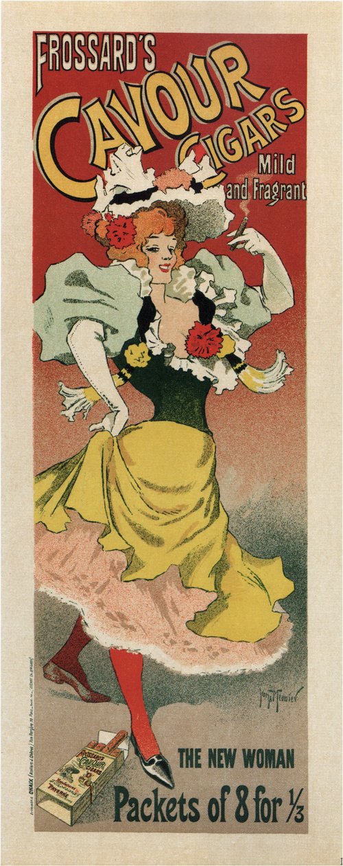 Cavour sigarer, 1896 av Henri Georges Meunier