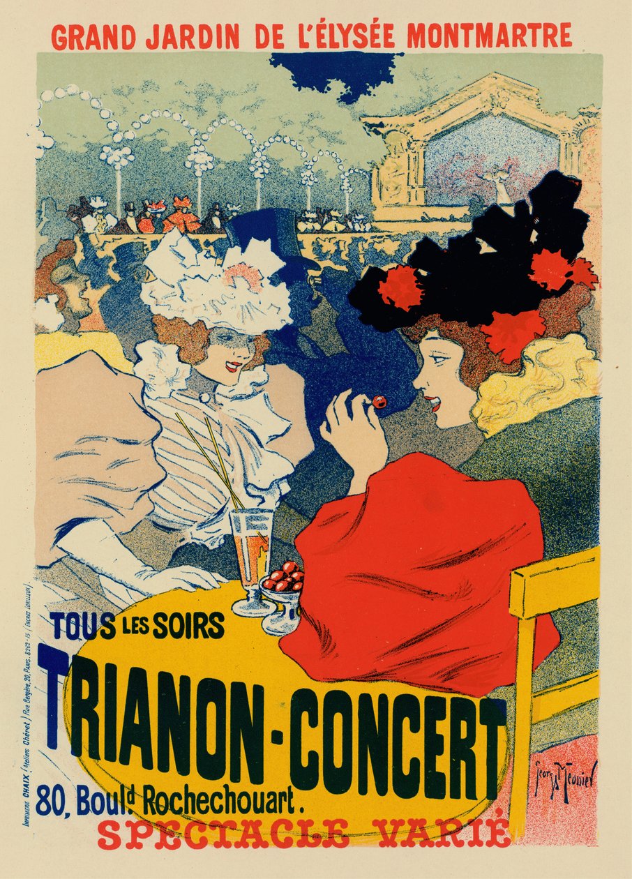 Trianon-konsert, 1894-1895. av Henri Georges Meunier