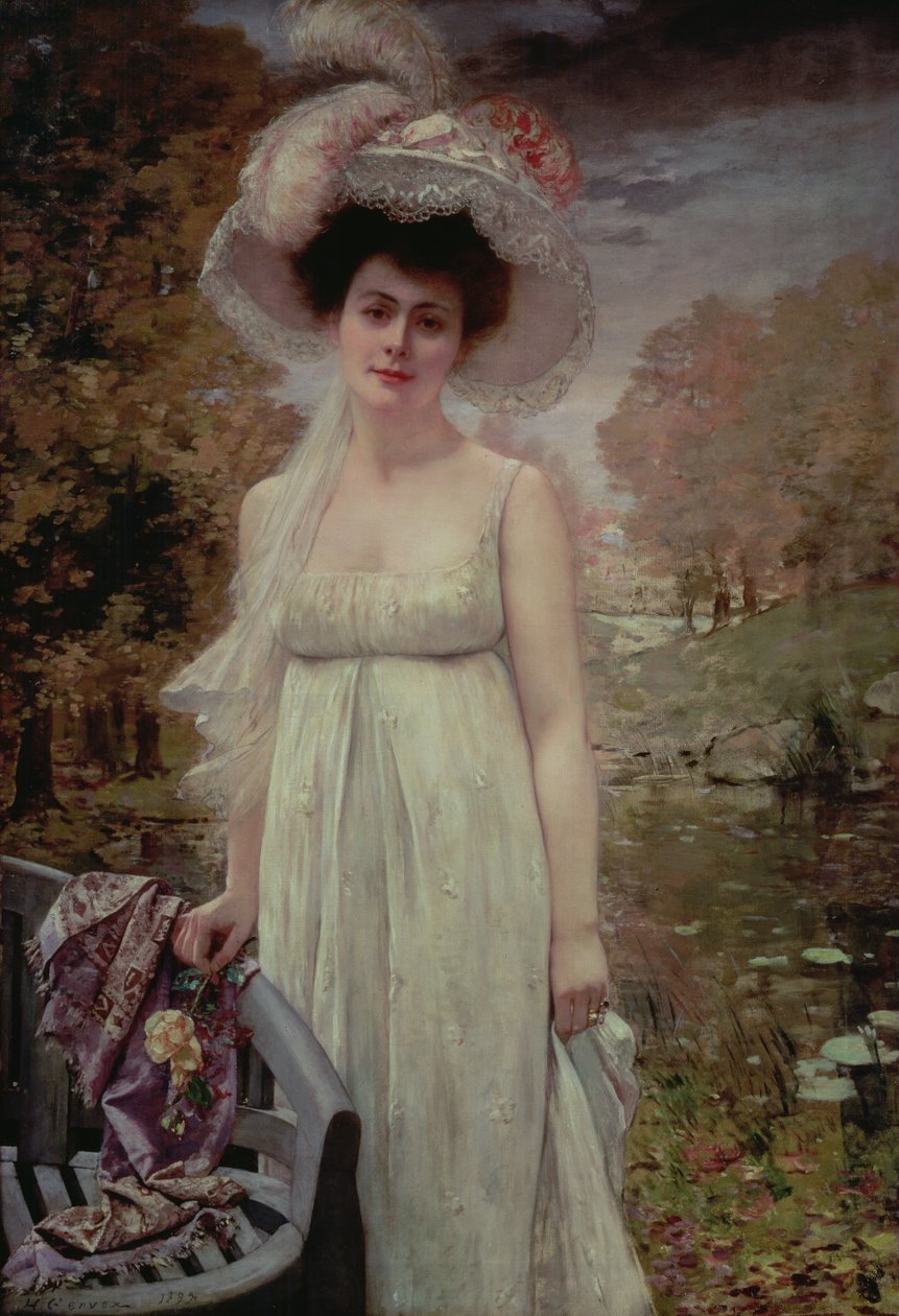Portrett av Madame Gervex, 1899 av Henri Gervex