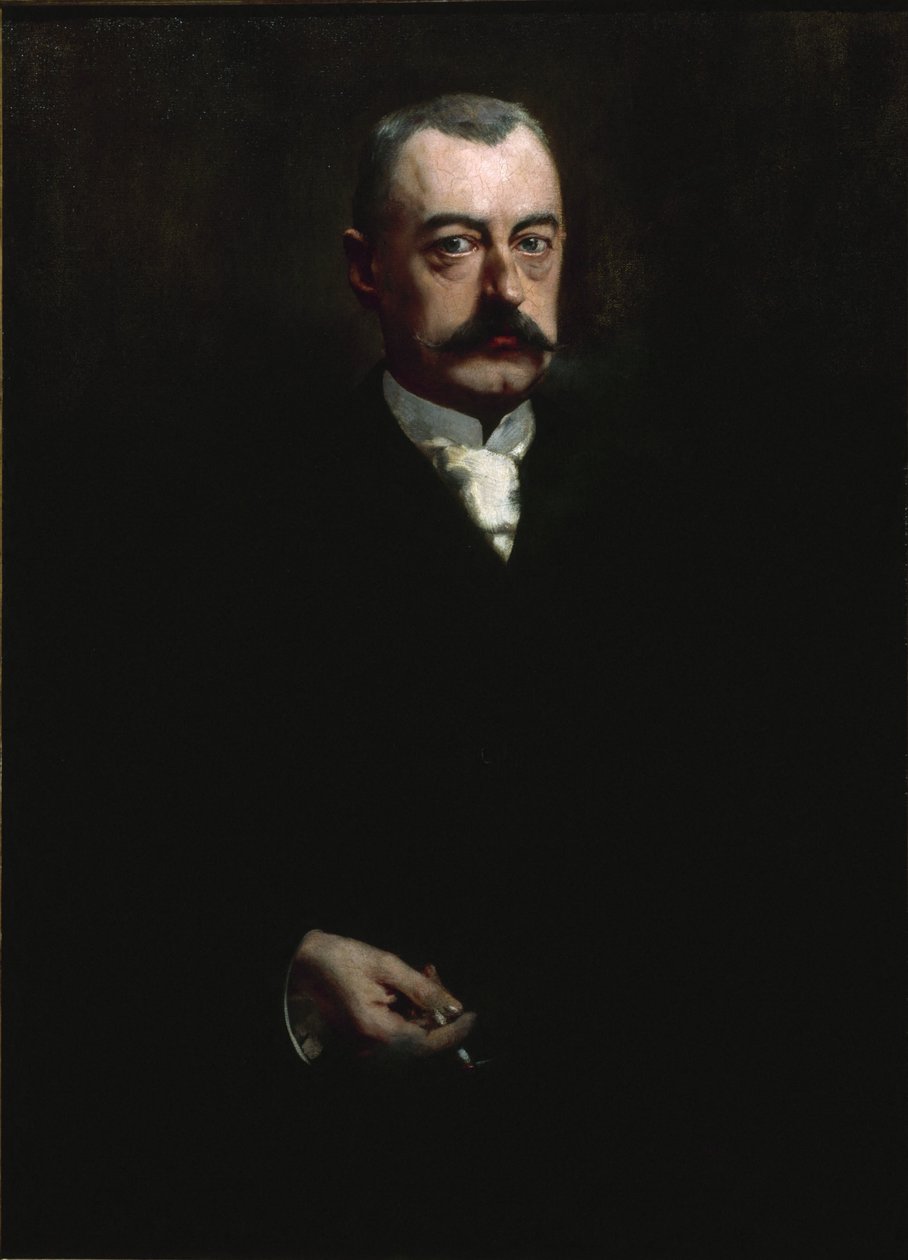 Portrett av Pierre Waldeck-Rousseau 1846-1904, ca 1894. av Henri Gervex