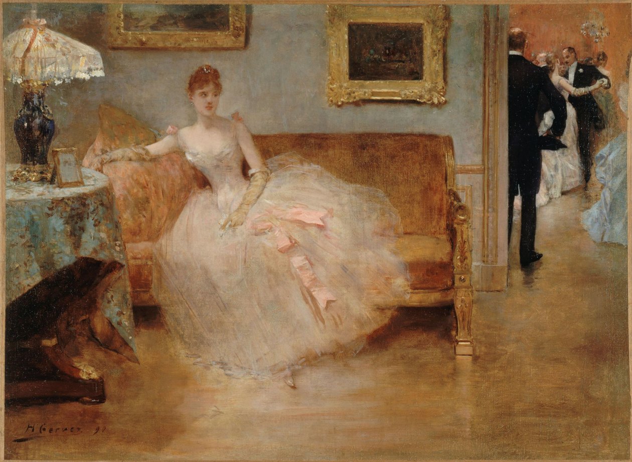 Ballen, 1890. av Henri Gervex